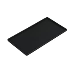 200mm Silicone Plastic Flat Tray Square Anti-slip Twistable Stand Mobile Holder Bathroom Soap Tray Coffee Tea Cutlery Holder