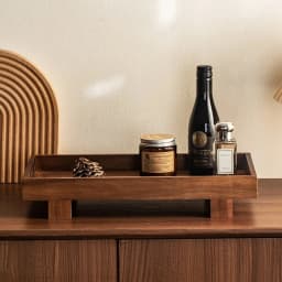 Japanese Style Wooden Tray Gongfu Tea Tray Tea Ceremony Accessories Restaurant Coffee Storage Tray