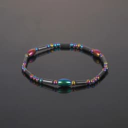 Hematite Weight Loss Anklet Black Gallstone Magnetic Bracelet Therapy Arthritis Pain Relief Health Care Anklets Unisex Jewelry