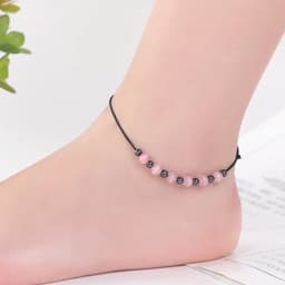 Hematite Weight Loss Anklet Black Gallstone Magnetic Bracelet Therapy Arthritis Pain Relief Health Care Anklets Unisex Jewelry