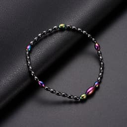 Hematite Weight Loss Anklet Black Gallstone Magnetic Bracelet Therapy Arthritis Pain Relief Health Care Anklets Unisex Jewelry