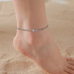 Lemegeton Lovely Walking Cat Aircraft Charms Anklet Foot Bracelet for Women Animal Kitten Chain Stainless Steel Jewelry Gift