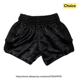 Muay Thai Shorts Plain Boxing Shorts Women Men Kids Solid Kickboxing Fight Short Pants Fitness Grappling MMA Martial Arts Gear