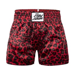 Fight House Muay Thai Shorts Leopard Print Ultra-Thin Breathable Combat Shorts MMA Training Shorts Boxing Shorts Combat Shorts