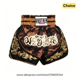Muay Thai Pants Thai Embroidery Thai Boxing Shorts Men Women Kids Combat Sports Taekwondo Wushu Sanda MMA Kickboxing Fight Gear