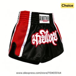 Muay Thai Pants Thai Embroidery Thai Boxing Shorts Men Women Kids Combat Sports Taekwondo Wushu Sanda MMA Kickboxing Fight Gear