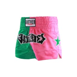 ANOTHERBOXER Muay Thai Shorts, Embroidered Traditional Boxing Pants, Sportswear for Men Women, Breathable Training Kids Shorts