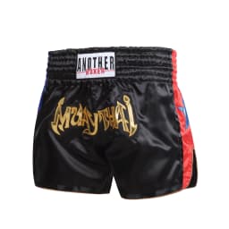 ANOTHERBOXER Muay Thai Shorts, Embroidered Traditional Boxing Pants, Sportswear for Men Women, Breathable Training Kids Shorts