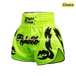 Muay Thai Boxing Shorts Bow Tie Ribbon Satin Elastic Waist Kickboxing Pants Martial Arts MMA Fight Shorts Adult Men Women Kids