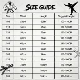 Taekwondo Pants Breathable Martial Arts Class Training Trousers for Adults Kids Loose Kickboxing Sparring Training Gi Bottoms