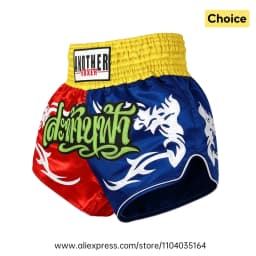Muay Thai Fight Shorts Men Women Kids Combat Sports Boxing Trunks Thai Script Embroidery Martial Arts MMA BJJ Kickboxing Pants