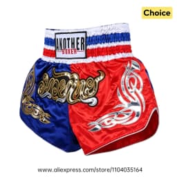 Muay Thai Fight Shorts Men Women Kids Combat Sports Boxing Trunks Thai Script Embroidery Martial Arts MMA BJJ Kickboxing Pants