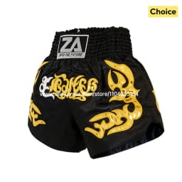 Thai Boxing Shorts Traditional Muay Thai Shorts Men Women Kids Premium Wrestling Sparring Kickboxing Cage Fight MMA Boxing Pants