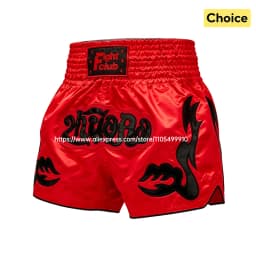 Professional Muay Thai Shorts Boxing Shorts Men Women Kids Boys Girls Martial Arts MMA Kickboxing Training Pants Fighter Gear