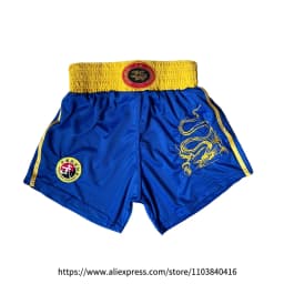 Red Boxing Shorts Shirt Set Muay Thai Shorts Men Women Kids Boy Girl Sanda Wushu Martial Arts Shorts and Sleeveless Singlet Set