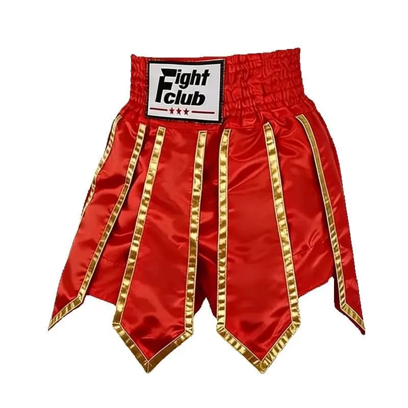 Men's Muay Thai Pants Women's Boxing Shorts Gladiator Ribbons MMA Training Wrestling Sparring Kickboxing Fight Kickboxing Trunks