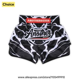 Satin Kickboxing Muay Thai Shorts Men Women Youth Elastic Waist Side Slit Boxing Trunks Loose Comfort Shorts for Combat Sports