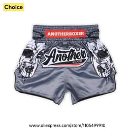 Satin Kickboxing Muay Thai Shorts Men Women Youth Elastic Waist Side Slit Boxing Trunks Loose Comfort Shorts for Combat Sports