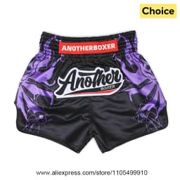 Satin Kickboxing Muay Thai Shorts Men Women Youth Elastic Waist Side Slit Boxing Trunks Loose Comfort Shorts for Combat Sports