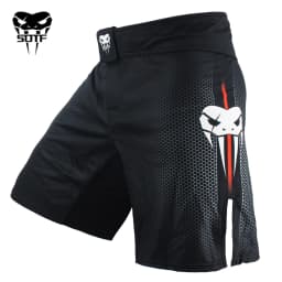 mma Adults Venomous snake clothing fight Red geometric boxing shorts Tiger Muay Thai mma shorts boxing shorts sanda