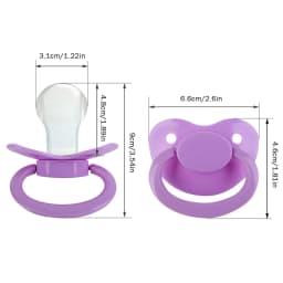Adult Pacifier Silicone Dummy Nipple Chewing Toy Soother Pacifiers For Autisms High Pressure Work And Restless Nights