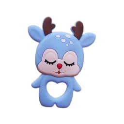 Funny Baby Pacifiers Soft Silicone Animals Plants Santa Baby Teether for Baby Infant Toddler Safe Materials BPA Free Latex Free