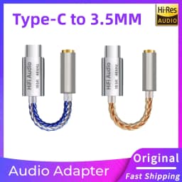 TypeC To 3.5mm AUX Adapter Earphone HiFi USB C DAC Headphone Amplifier Audio Decoder For Samsung Xiaomi Huawei Mobile Phone iPad