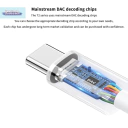 【Type C To 3.5mm HiFi DAC Headphone Amplifier CX31993 Chip USB C Audio Decoder AMP Adapter DAC Amplifier For Android】