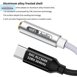 【Type C To 3.5mm HiFi DAC Headphone Amplifier CX31993 Chip USB C Audio Decoder AMP Adapter DAC Amplifier For Android】
