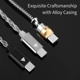 QKZ TC MAX Pro USB Type C To 3.5mm Headphone Amplifier Audio Decoder IEM AMP Mobile Phone Adapter HiFi DAC CX31993/KT02F20 Chip