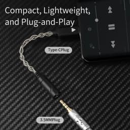 QKZ TC MAX Pro USB Type C To 3.5mm Headphone Amplifier Audio Decoder IEM AMP Mobile Phone Adapter HiFi DAC CX31993/KT02F20 Chip
