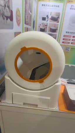 Smart Cat Litter Box Self Cleaning Automatic Cat Toilet 64L APP Control Remove Odor Deodorization Anti-sticking Pet Cat Bedpan
