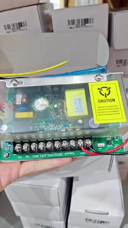 DC 12V Door Access Control System Switch Power Supply 5A AC 100~240V For Electric Lock RFID Fingerprint Access Control System