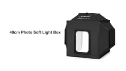 PULUZ 40cm Folding 72W 5500K Photo Studio Shooting Tent Soft Box Photography Lighting Kit & 4 Colors Backdrops Foldable Softbox