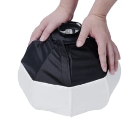 30cm Lantern Softbox with Mini Bowens Mount Quick Release Ball Diffuser Light Modifier for Mini Outdoor COB lamp