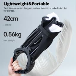 Ambitful FS Series FS40cm 60cm 80cm Quick-Setup Octagon Softbox Bowens Mount for Godox Aputure Sokani Studio LED Video Light