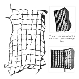 50x70cm Foldable Softbox Cellular Grid Mesh for Photography Shooting Studio Accessories Soft Light Grid for Softbox