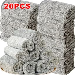 Microfiber Cleaning Cloths Absorbent Soft Stain-removing Towels for Bicycle Car Kitchen Reusable Cleaning Towels