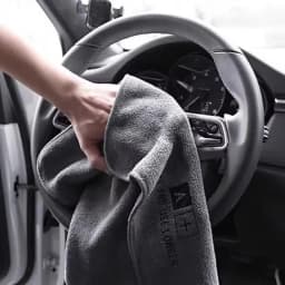 6Pcs High-end Microfiber Car Washing Towel Auto Cleaning Drying Cloth Car Care Detailing Cloth Water Absorption Car Rag