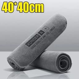 6Pcs High-end Microfiber Car Washing Towel Auto Cleaning Drying Cloth Car Care Detailing Cloth Water Absorption Car Rag