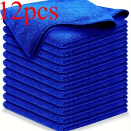 5/6/10/12/20Pack Microfiber Cleaning Cloths for Cars | Lint-Free, Highly Absorbent & Multi-Use for Home, Kitchen & Car Care