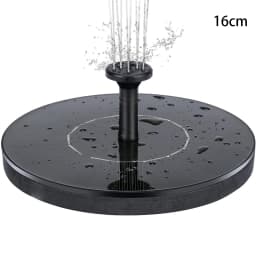 Outdoor Solar Floating Fountain Floating Solar Fountain Garden Water Fountain Pool Pond Decoration Solar Panel Powered Fountain