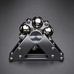 Gowinbaby Metal Fidget Spinner, Rolling Ball Track Stress Relief Hand Spinner, Anti-Anxiety Fidget Toy for Adults & Kids