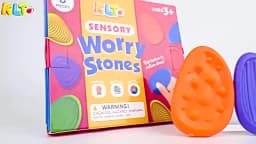 2026 New Hot Fidget Toys Adults Sensory Silicone Stone 6 Pack Textured for Autism Kids Calming Down Fidget Stress Relief Toys