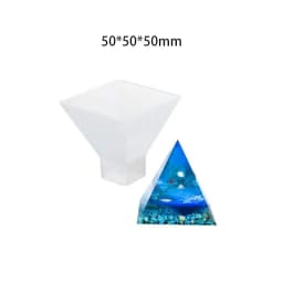 15CM Super Large Pyramid Silicone Resin Mold Craft Jewelry Crystal Making Tools Triangular Pyramid Mold Crystal UV Epoxy