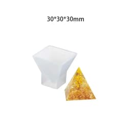 15CM Super Large Pyramid Silicone Resin Mold Craft Jewelry Crystal Making Tools Triangular Pyramid Mold Crystal UV Epoxy