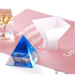 15CM Super Large Pyramid Silicone Resin Mold Craft Jewelry Crystal Making Tools Triangular Pyramid Mold Crystal UV Epoxy
