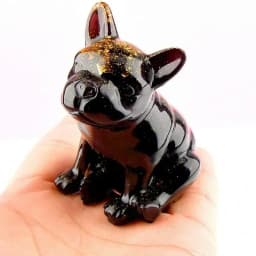 Handmade Creative Shape New Crystal Epoxy Mold Bulldog Silicone UV Mold Cake Mousse Chocolate Shaped Dessert Baking Molds