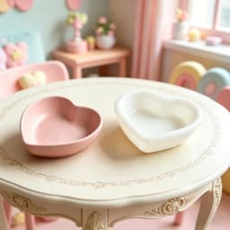 Heart-Shaped Silicone Mold DIY Handmade Cement Gypsum Epoxy Resin Scented Candle Storage Tray Heart-Shaped Jewelry Dish Decorative Tray Resin Storage Bowl Gift Mold