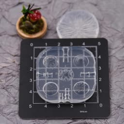 2pcs/set Mini Mushroom Silicone Mold Ultra-light Clay Resin Clay DIY Soft Pottery Miniature Mushroom Quick Modeling Tool